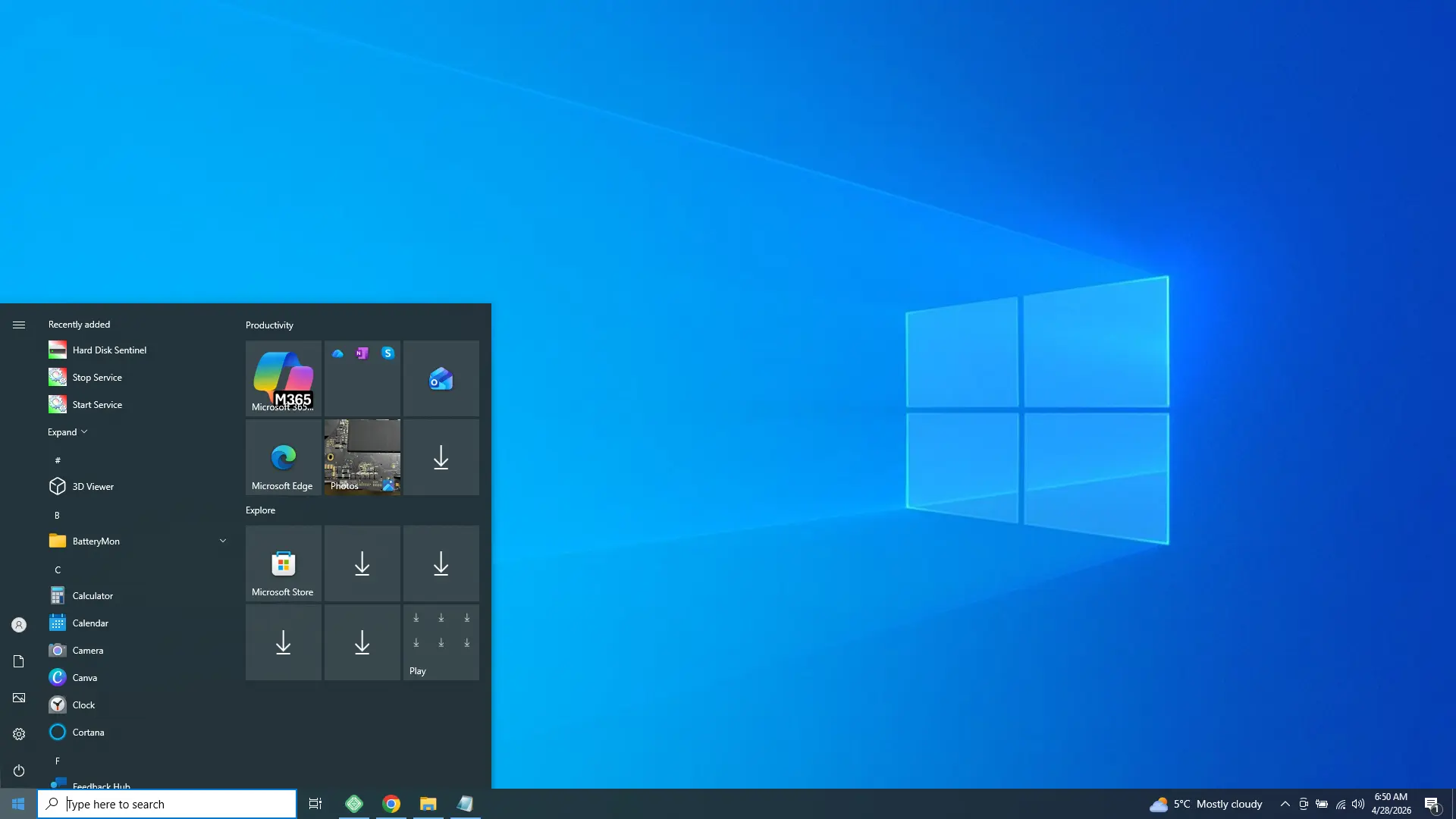 Instalare Windows la domiciliu