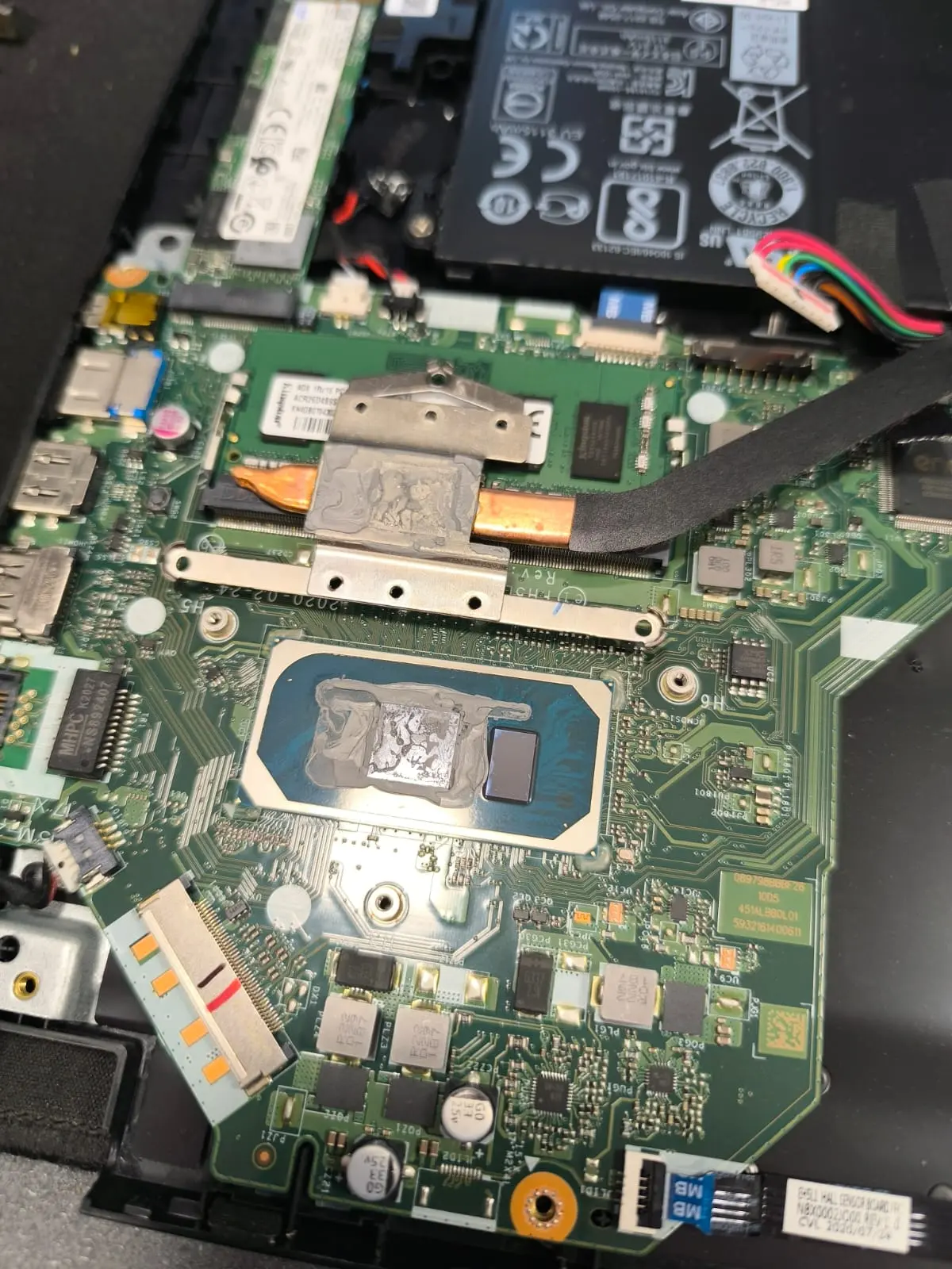 Curatare interna si schimbare pasta termica Acer Aspire A315-56